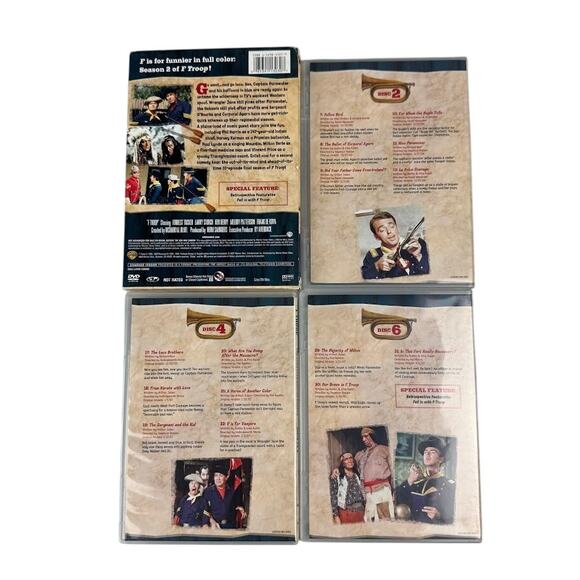 F Troop: The Complete First & Second Season DVD Set (12-Disc Collection) - Picture 5 of 5
